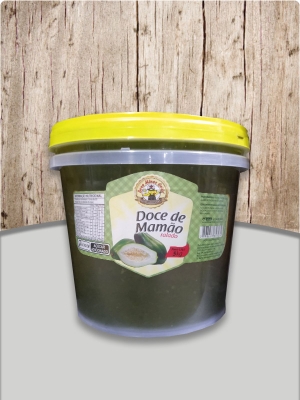 Doce de Mamão Ralado Balde 5Kg